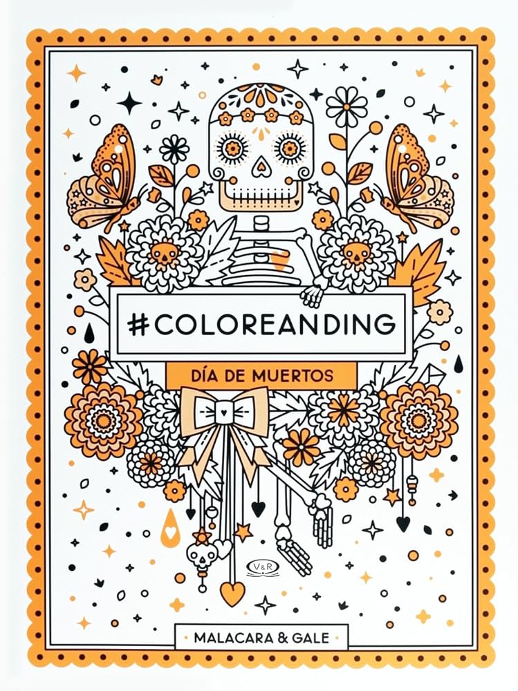 DIA DE MUERTOS #COLOREANDING C/COLORES