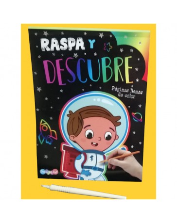 COL. RASPA Y DESCUBRE 4 TIT DIF