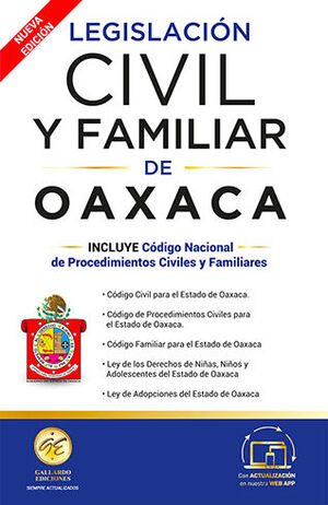 LEGISLACION CIVIL Y FAMILIAR DE OAXACA