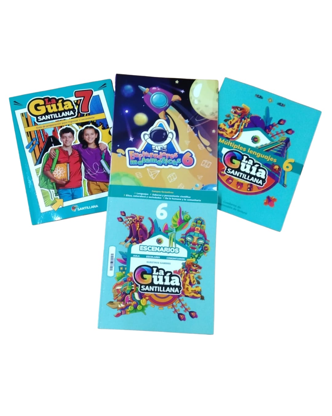 PACK 6 PRIM. LA GUIA SANTILLANA 2025 ML+EM+GUIA