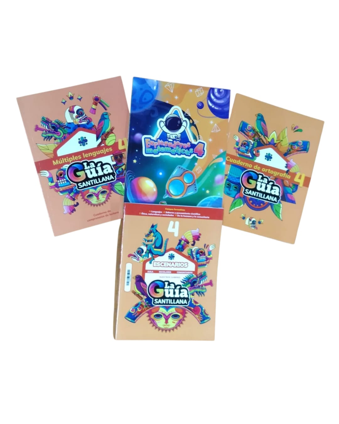 PACK 4 PRIM. LA GUIA SANTILLANA 2026 ML+EM+ORT