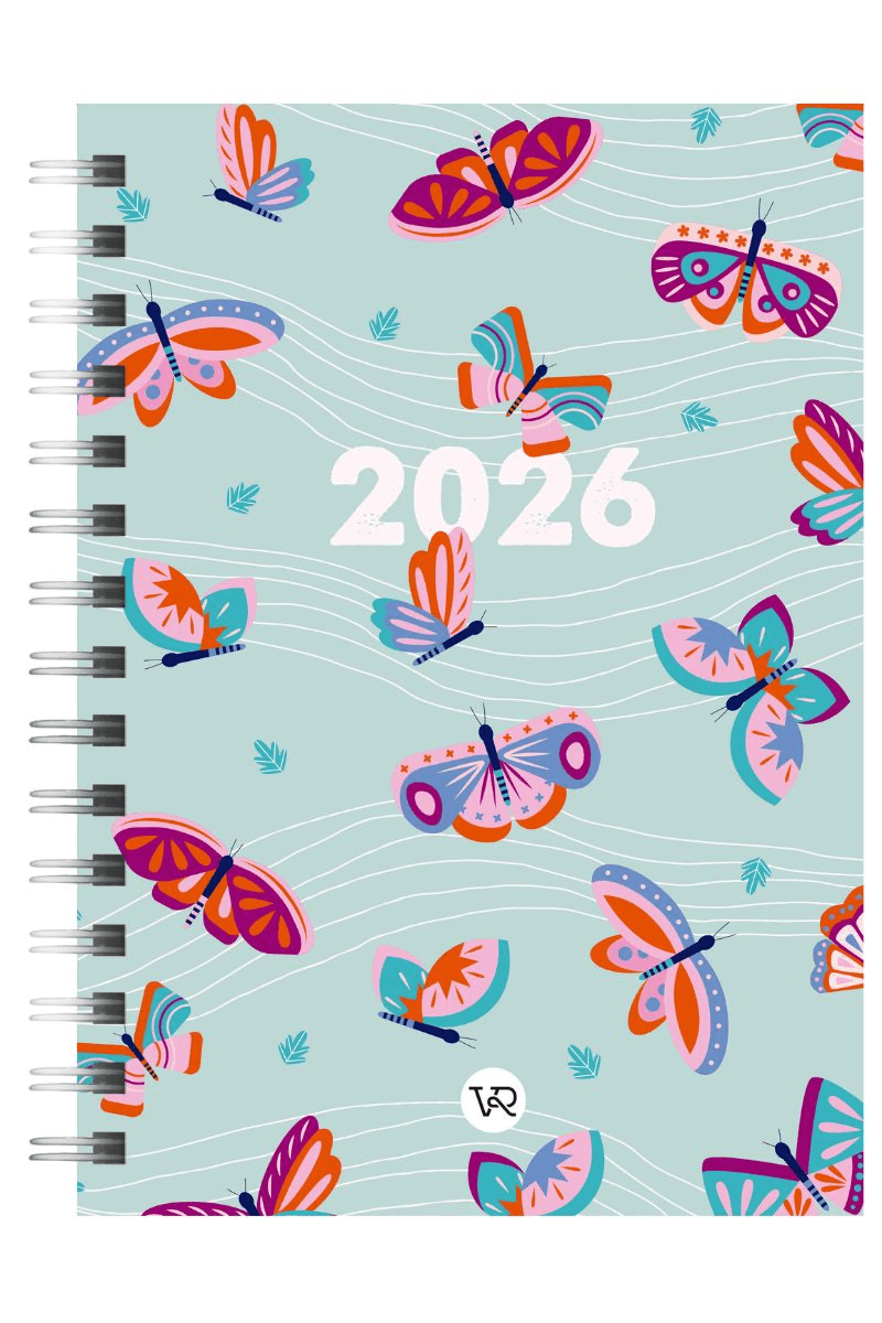 AGENDA CHICAS 2026. MARIPOSA