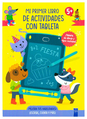 MI PRIMER LIBRO DE ACTIVIDADES CON TABLETA. AMARILLO
