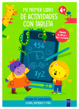 MI PRIMER LIBRO DE ACTIVIDADES CON TABLETA. VERDE